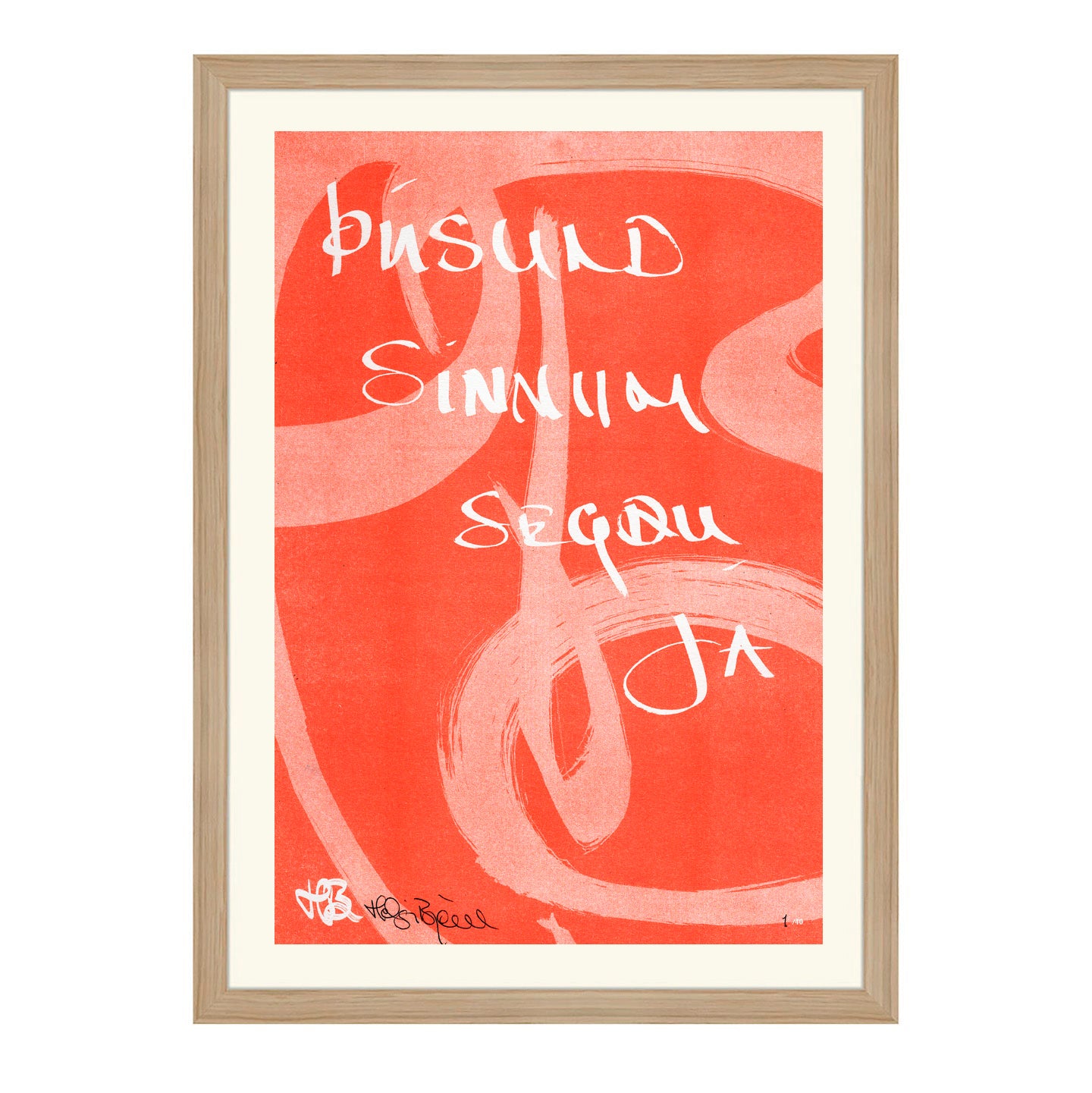 Þúsund sinnum segðu já - Textaverk